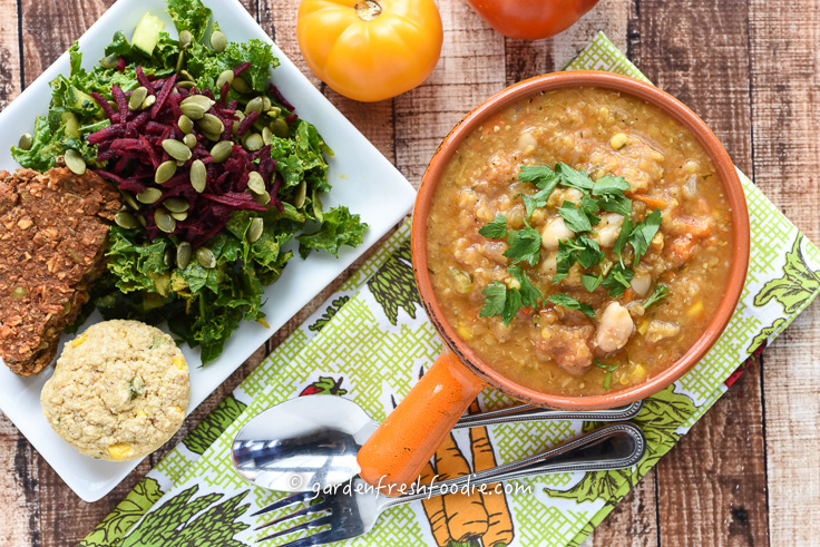Italian Curry Red Lentil Soup With Cannellini Beans 