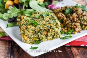 Quinoa Kale Crustless Quiche